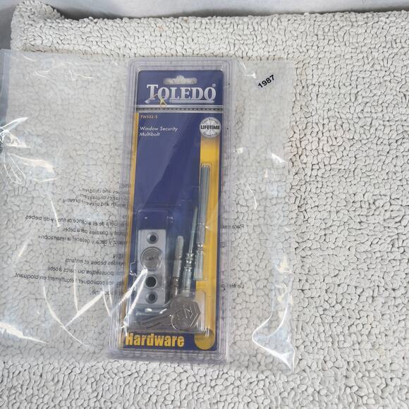 Toledo Window Security Multi Bolt TWS02-S Hinged Casement, Vert. Sash, Sliding - Picture 10 of 10